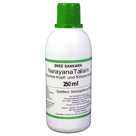 Sree Sankara - Narayana Tailam. Aceite ayurvédico | Miraherba