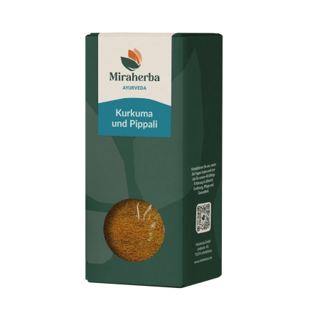 Miraherba - cúrcuma orgánica + pippali - 250g, cúrcuma