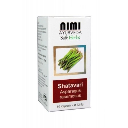 Nimi - Cápsulas Shatavari - 60 piezas | Miraherba Ayurveda