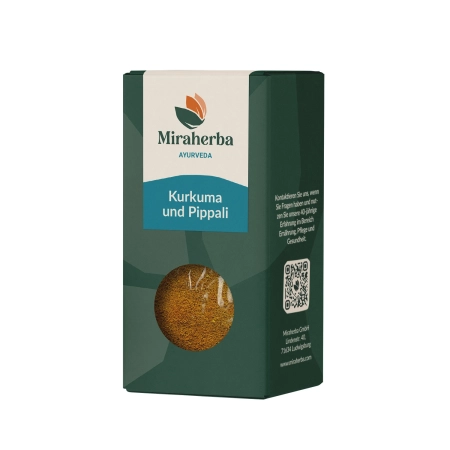 Miraherba - Bio Curcuma + Pippali - 50g, Kurkuma
