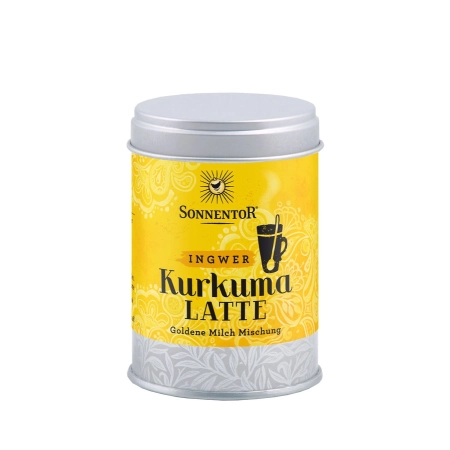 Sol - Cúrcuma-Latte Jengibre bio - Lata de 60g
