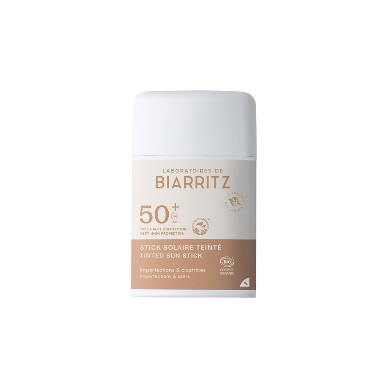 Laboratoires Biarritz - Getönter Sonnenstick LSF50+ - 12g