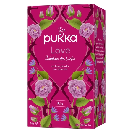 Pukka - Tisana biologica Love - 20 bustine di tè
