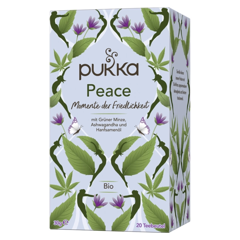 Pukka - Té orgánico de hierbas Paz - 20 bolsitas de té