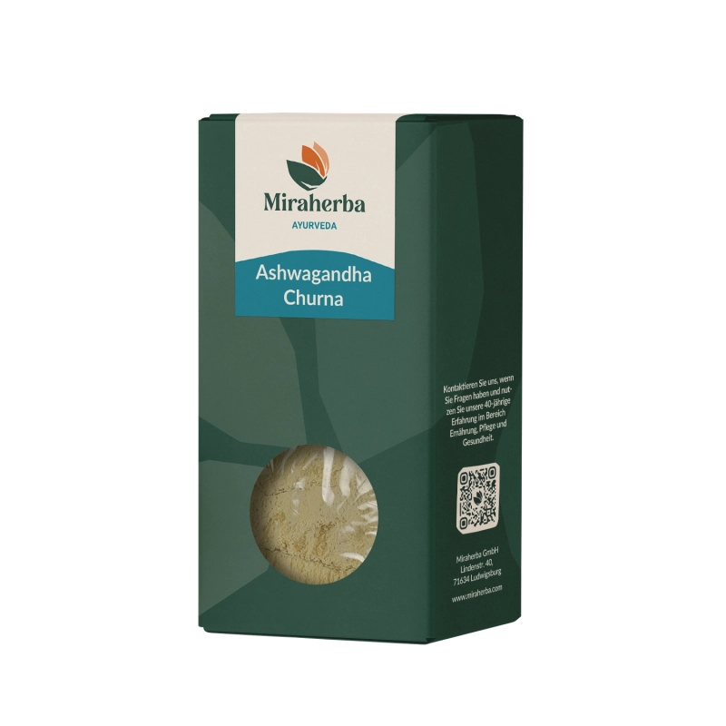 Miraherba - Bio Ashwagandha Churna (Withania somnifera) - 100g