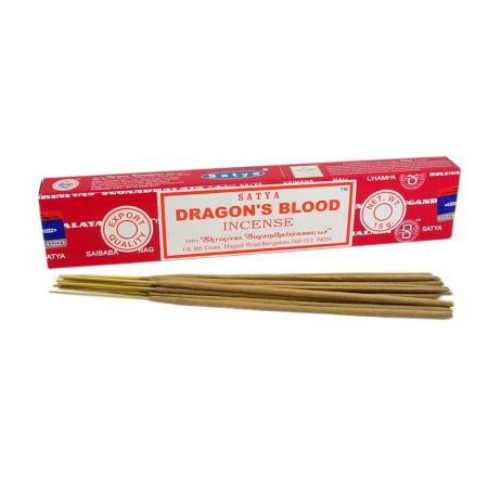 Satya - Dragon's Blood Masala Incense Sticks - 15g