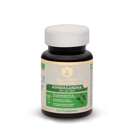 Maharishi - Ashwagandha Natural Super Herb - 60 Tabletten