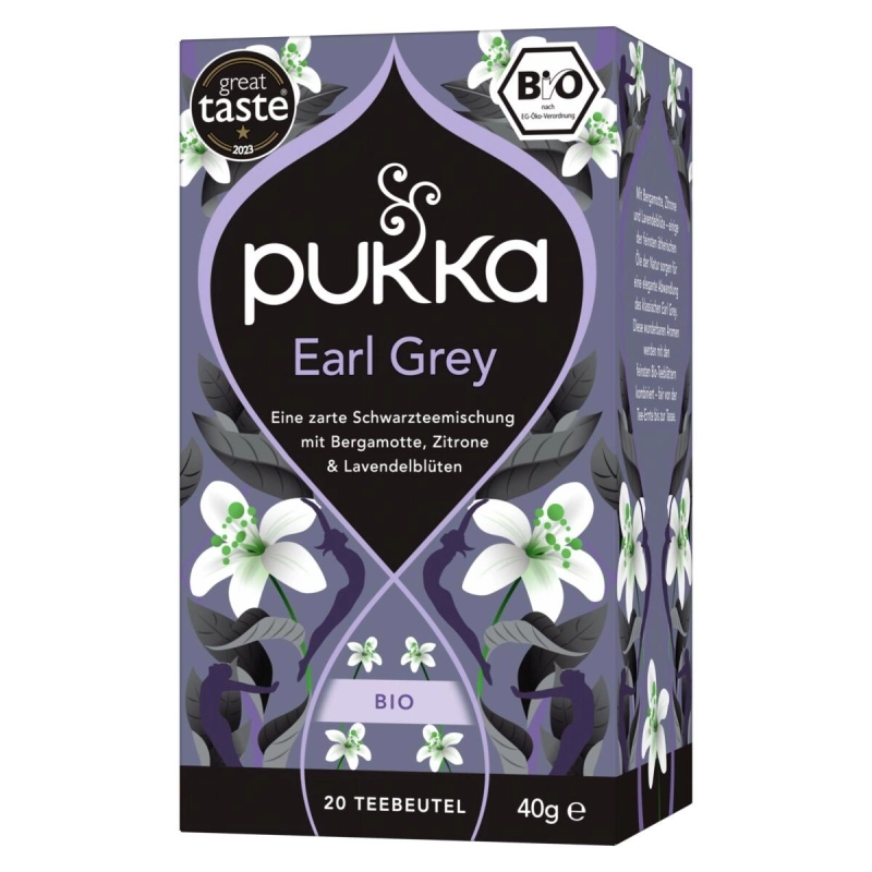 Pukka - Earl Grey Bio Pukka - 20 sachets de thé