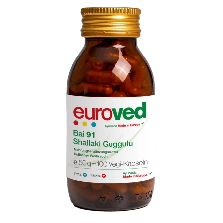 euroved - Bai 91 Shallaki Guggulu - 50g | Miraherba Ayurveda