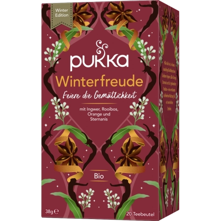 Pukka - Bio Kräutertee Winterfreude - 20 Teebeutel