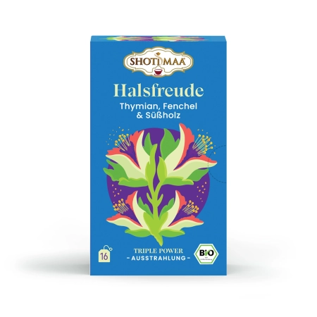 Shoti Maa - Tè biologico per la gola | Timo, finocchio e liquirizia