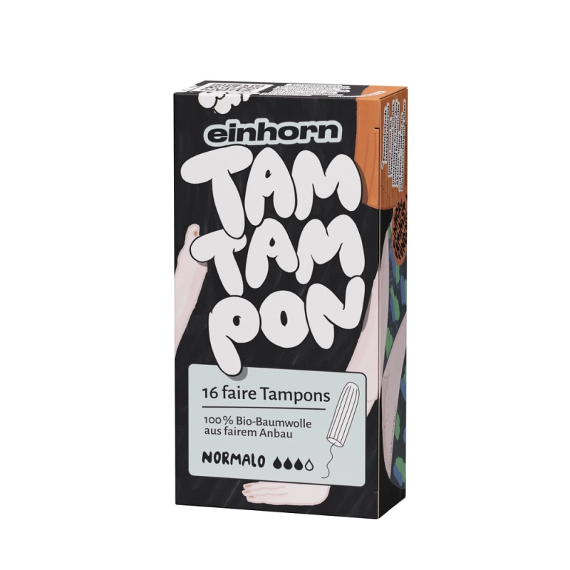 einhorn - TamTampons Bio Normalo - 16 piezas