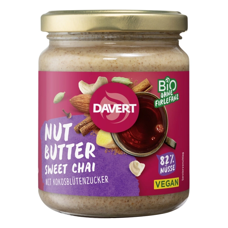 Davert - Chai dulce con mantequilla de nueces - 250 g