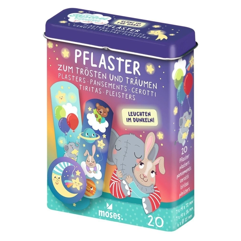 Moisés - Tiritas luminosas Little Cuddly Heroes - 20 piezas