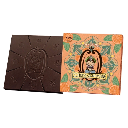 Mindsweets - Chocolate Shaman 26% - Orange, dark chocolate - 50g