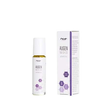 raw - Augen Roll-On Q10, Hanf Basis -10ml