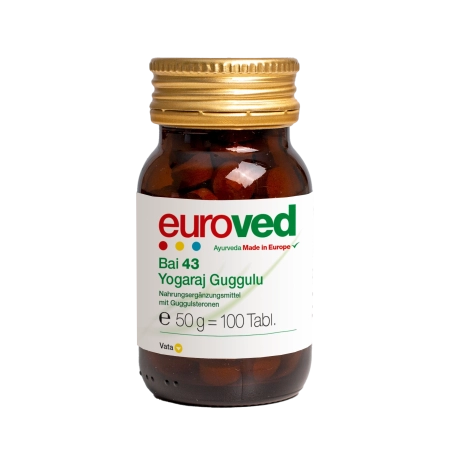 euroved - Bai 43 Yograj Guggulu - 100 compresse | Miraherba Ayurveda