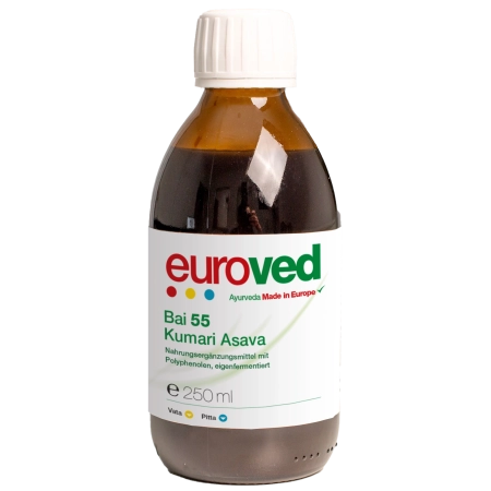 euroved - Bai 55 Kumari Asava - 250ml | Miraherba Ayurveda