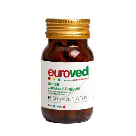 euroved - Bai 58 Lakshadi Guggulu - 100e | Miraherba Ayurvéda