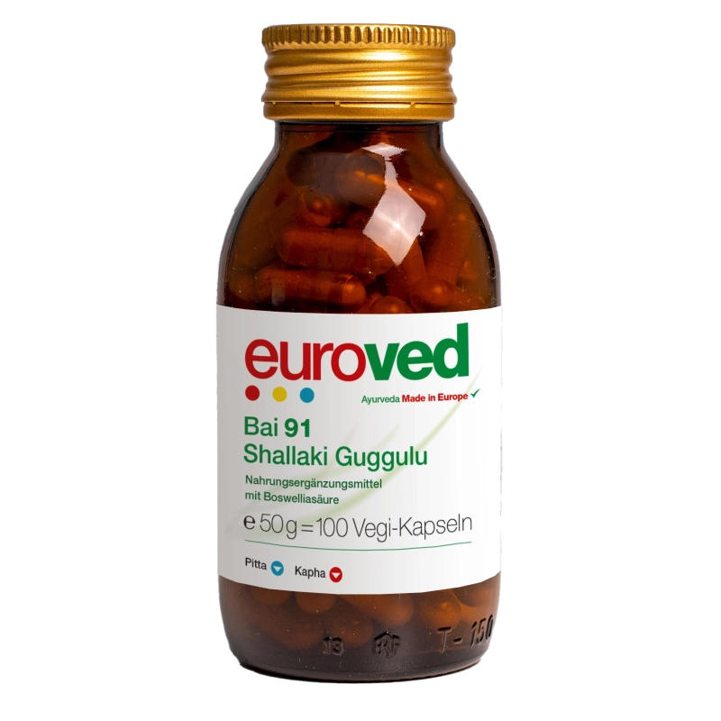 euroved - Bai 91 Shallaki Guggulu - 50g | Miraherba Ayurveda