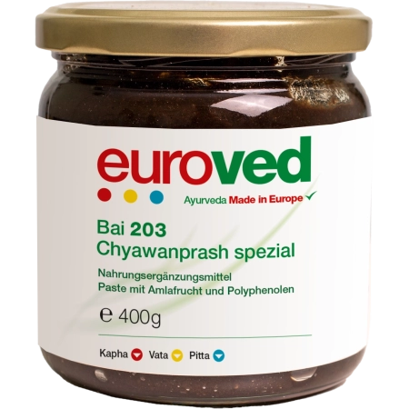 euroved - Chyawanprash speciale Bai 203 - 400g | Miraherba Ayurveda