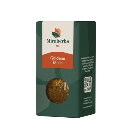 Miraherba - Bio Goldene Milch – Kurkuma, Ingwer & Zimt - 100g