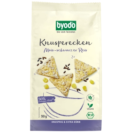 byodo - Gofres de garbanzos con chocolate negro - 65 g