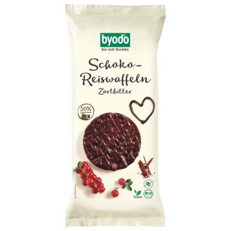 byodo - Schoko-Reiswaffeln Zartbitter - 65g
