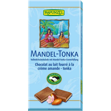Raiponce - Lait Chocolat Amande-Tonka - 100g