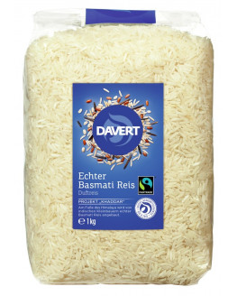 Davert - Real Basmati rice, white FAIRTRADE 1kg