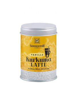 Sonnentor - turmeric-Latte vanilla organic tin 60g
