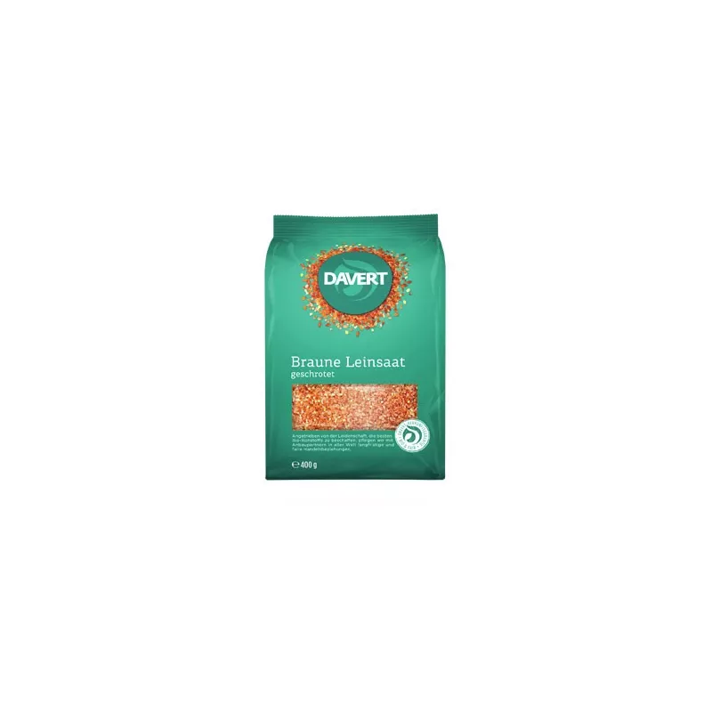 Davert - Geschrotete Leinsaat - 400g