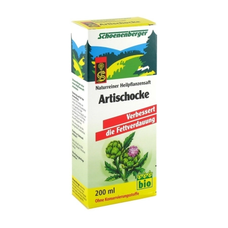 Schoenenberger - Jus d'artichaut - 200ml, en cas de troubles légers de la digestion.