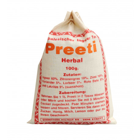 Tea from Nepal Preeti herbal tea with ginger - 100g