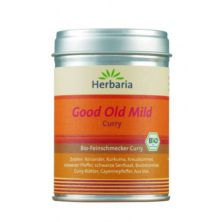 Herbaria - Curry suave añejo orgánico - 80g