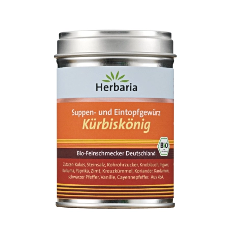 Herbaria - Suppengewürz Kürbiskönig bio - 90g