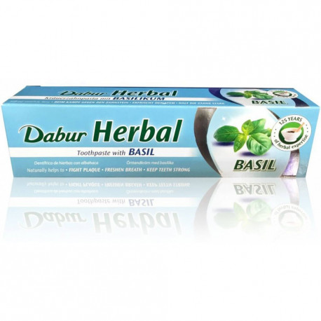 Dabur - Herbal Basile Dentifrice avec de Basilic 100g
