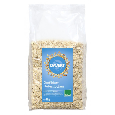 Davert - large sheet of rolled oats - 1kg