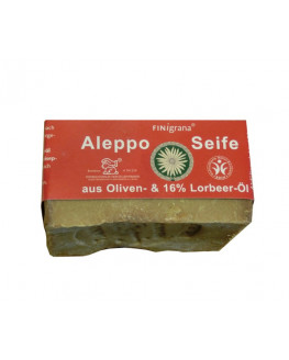 Finigrana - Jabón de Alepo con 16% de aceite de laurel - 180g