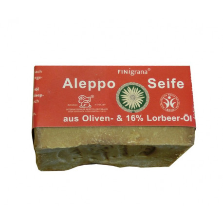 Finigrana - Aleppo soap with 16% laurel oil - 180g
