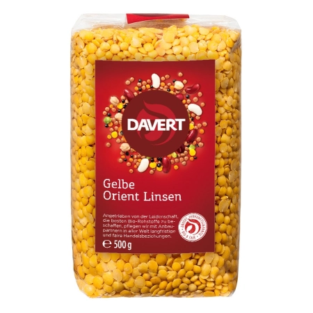 Davert - Giallo Oriente Lenticchie - 500