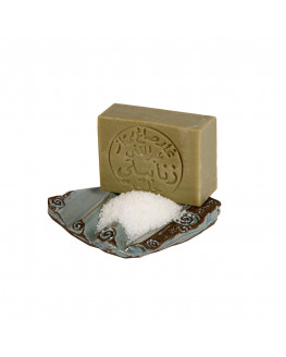 Zhenobya - Aleppo soap with sea salt - 100g