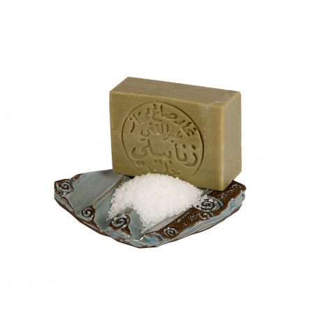 Zhenobya - Aleppo soap with sea salt - 100g
