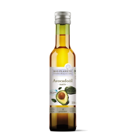 Bio Planete De aceite de Aguacate nativo Fair Trade by Ecocert - 250ml