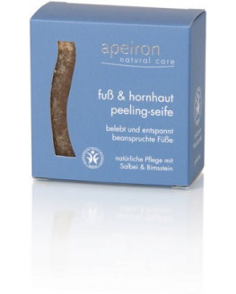 Apeiron - Fuß & Hornhaut Peeling-Seife - 100g