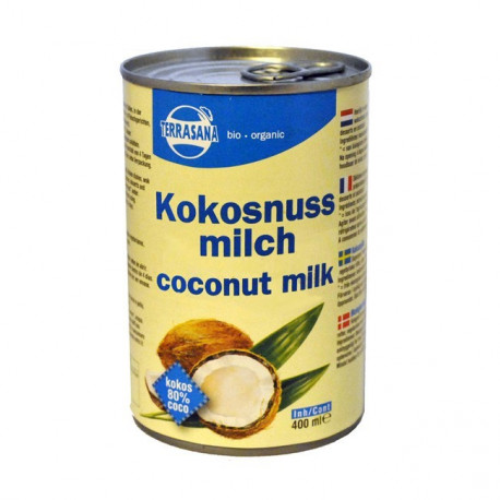Terrasana de leche de Coco (22% de Grasa) - 400ml