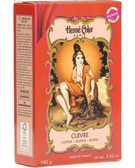 Henna Color - Cuivre henna powder copper - 100g