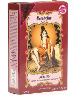 Henna Color Auburn henna powder-mahogany-dark - 100g