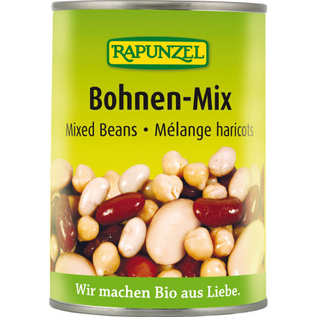 Rapunzel - Bohnen-Mix in der Dose - 400g