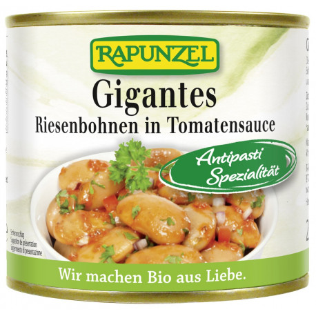 Rapunzel - Gigantes Riesenbohnen in salsa di Pomodoro - 230g